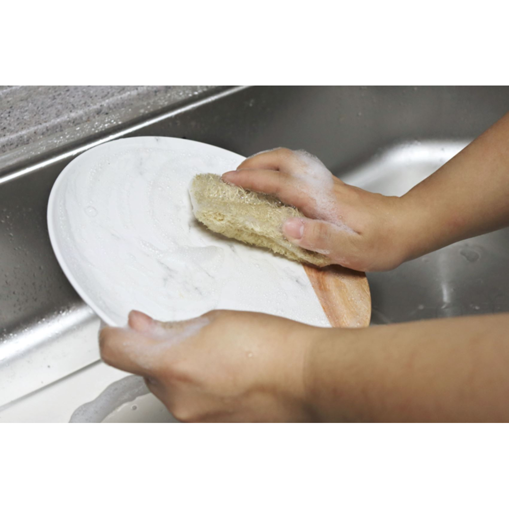 천연 생수세미 주방 친환경 제로웨이스트 자연 압착 생분해 통수세미 - 상세 이미지 5