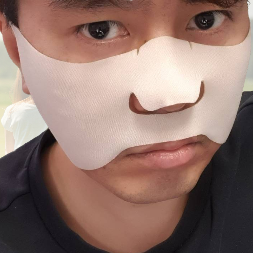 [5+1] 얼굴패치 하프 골프아이 햇빛차단 기미 자외선 패치 - 상품 이미지