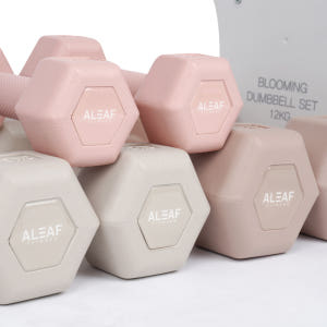 아리프 블루밍 덤벨 세트 12kg 거치대 포함 육각 여자 아령 운동러 솔직 후기 | 실사용 리뷰 - 상품 이미지 4