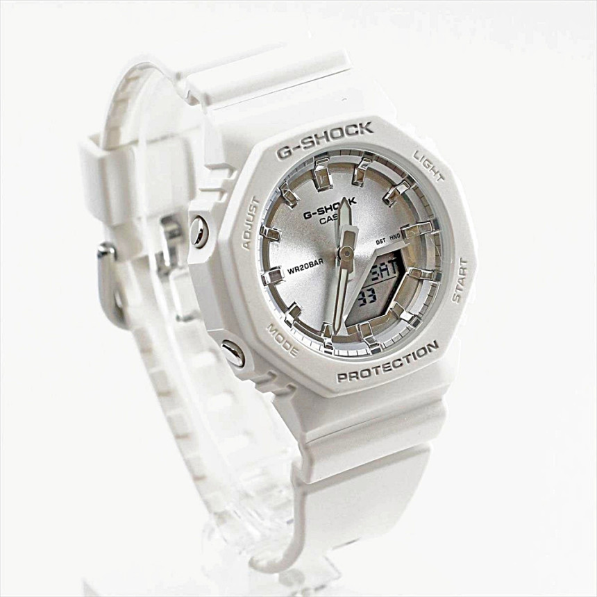 카시오 CASIO 지샥 워치 GMA-P2100VA-7AJF 지얄오크 화이트 실버