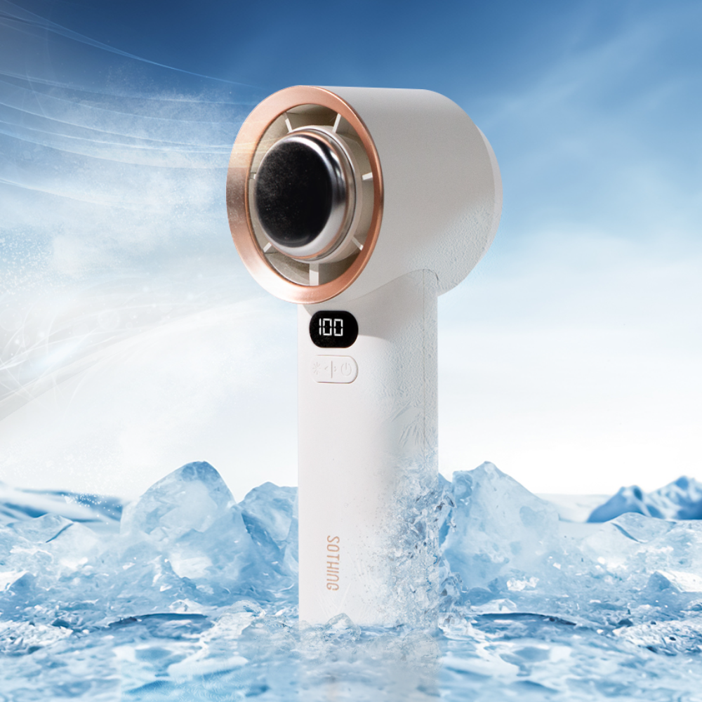 토네이도프로 100단 휴대용선풍기 핸디 미니 손선풍기 냉각 손풍기