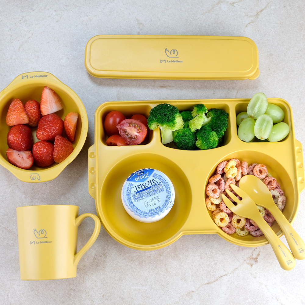 르메이어 친환경 옥수수 유아 손잡이 머그컵 아기 물컵 어린이