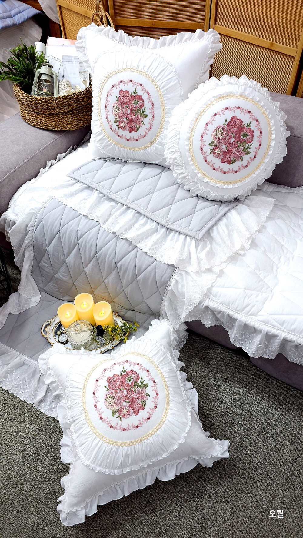 쇼파패드 4인용 6인용 3인용 돌쇼파패드 매트 소파커버제작 다이아