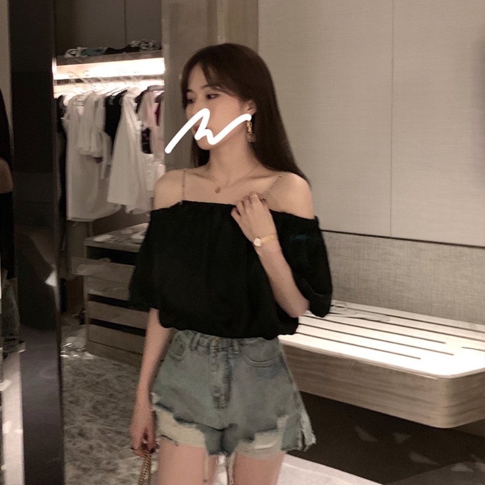 동상이몽 339회 김윤지 블라우스 오프숄더 우아한 - 상세 이미지 4