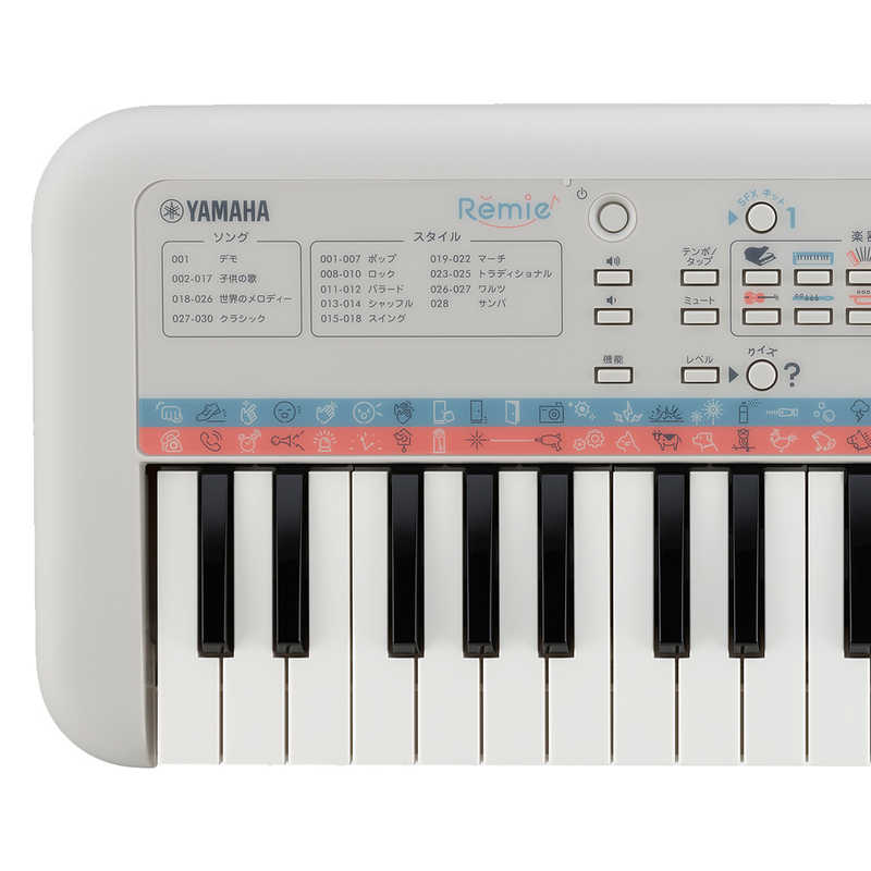 야마하 YAMAHA 미니 전자 키보드 37건반 자동반주기능 PSS-E30 화이트 - 상세 이미지 3