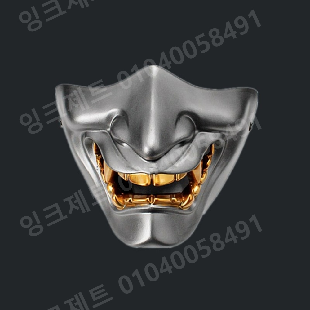 할로윈 가면 악마 유령 이빨 공포 페이스 무서운 도깨비 - 상세 이미지 2