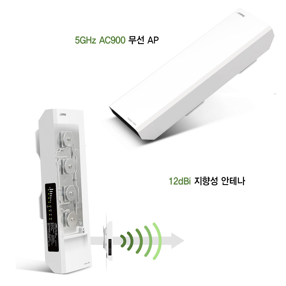 ipTIME 와이파이 확장기 Outdoor-A900 실외 고출력 무선 AP 인터넷 안테나 - 상세 이미지 3