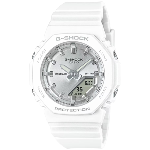 카시오 CASIO 지샥 워치 GMA-P2100VA-7AJF 지얄오크 화이트 실버