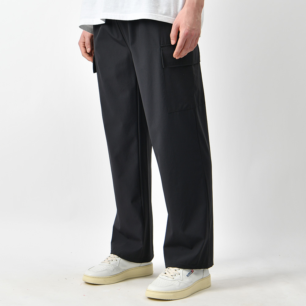 남자 여름 카고팬츠 와이드 아이스 쿨링 밴딩 스판 바지 - 상세 이미지 5