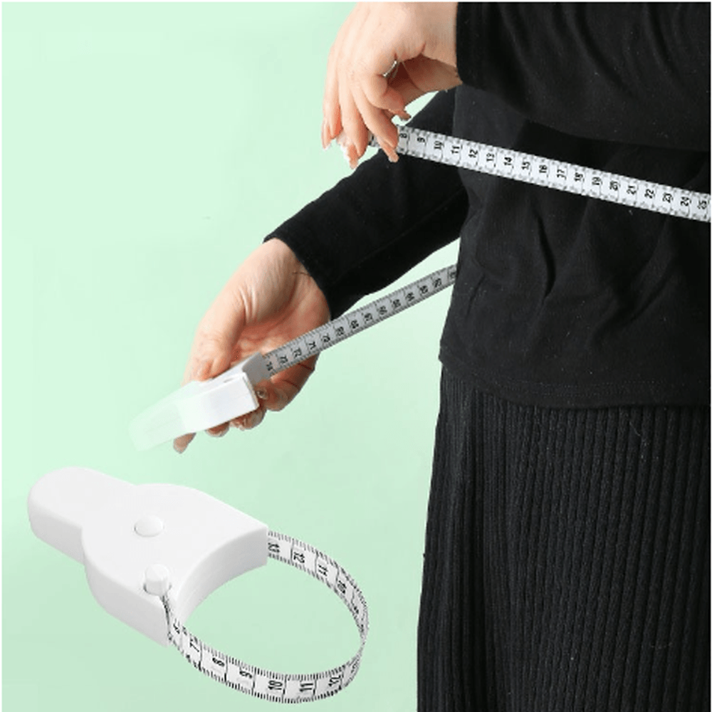 휴대용 자동 허리둘레 다이어트 피팅 인치 줄자 - 상품 이미지