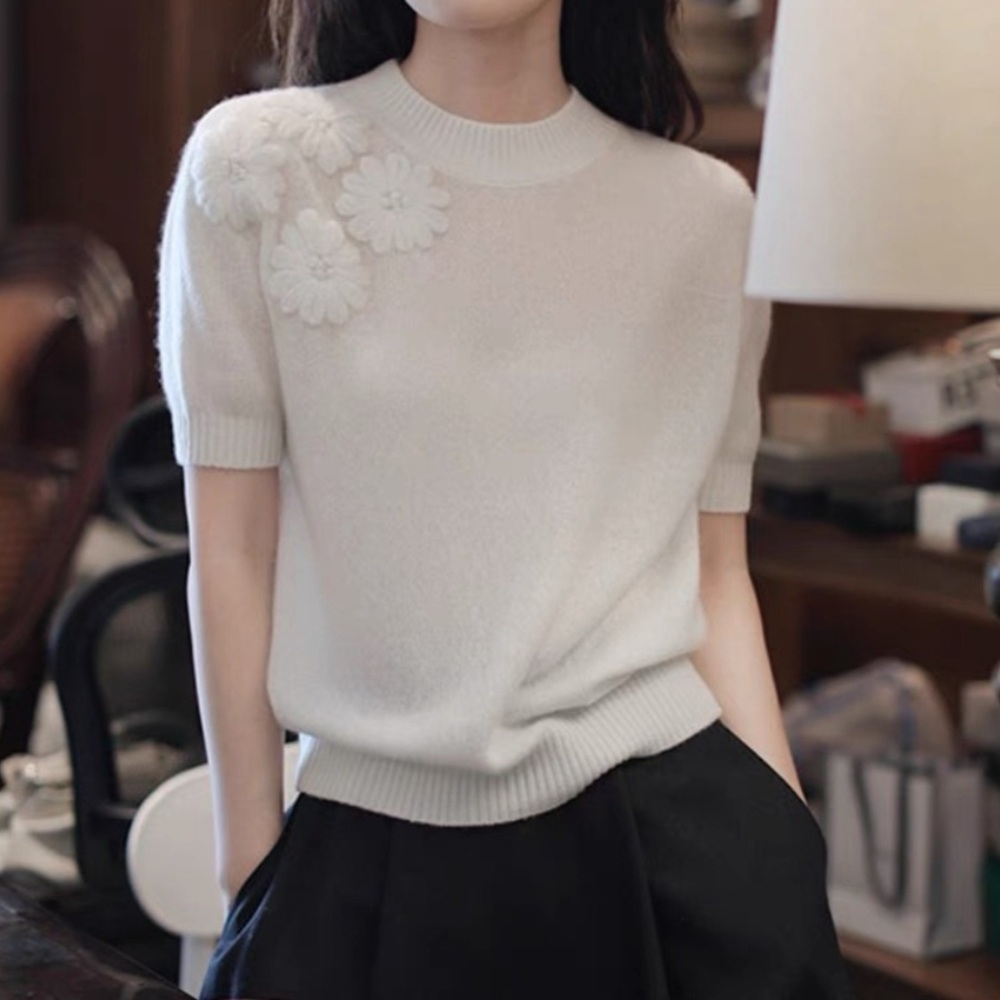 벌거 벗은 세계사 149회 이혜성 반팔 니트 하이틴 루즈핏 - 상품 이미지