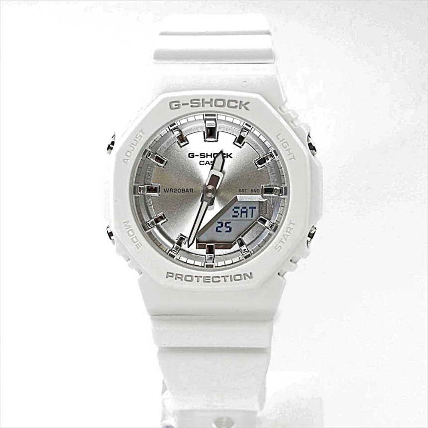 카시오 CASIO 지샥 워치 GMA-P2100VA-7AJF 지얄오크 화이트 실버