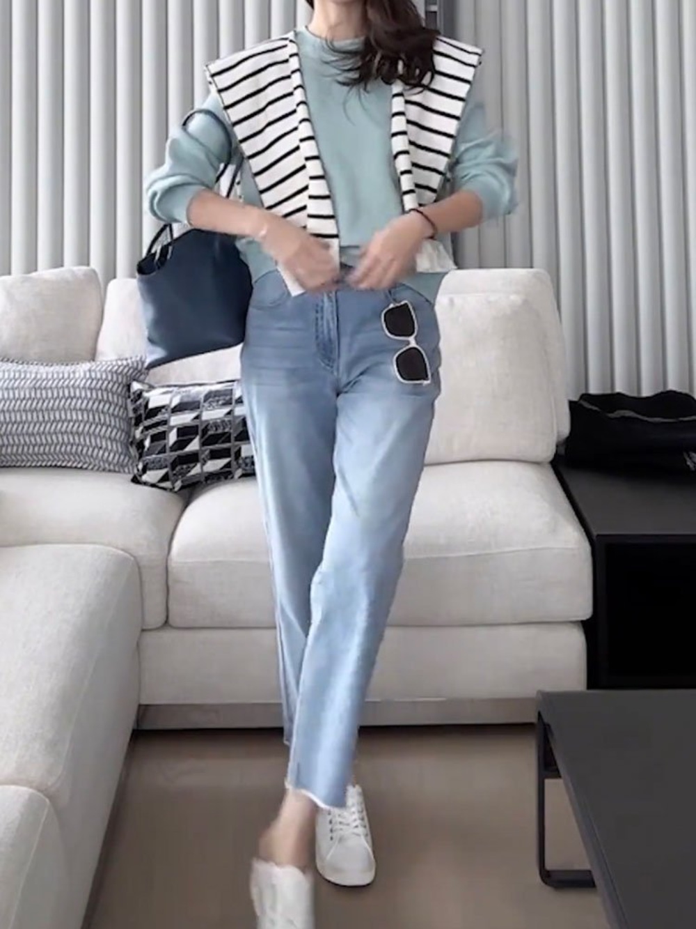 선재 업고 튀어 김혜윤 임솔 맨투맨 봄 데일리 - 상세 이미지 3