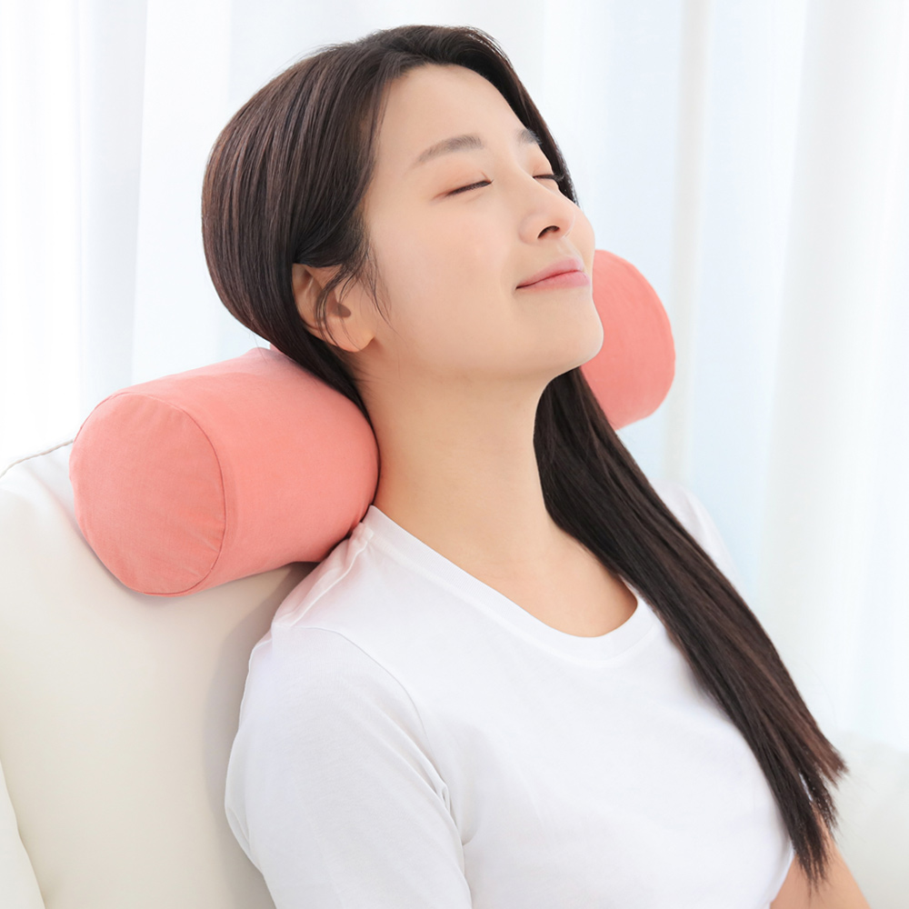 베네폼 원형 목베개 거북목 일자목 경추 베개 고밀도 메모리폼