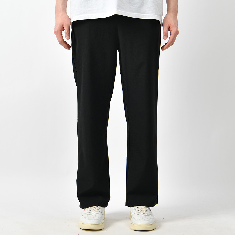 남자 여름 와이드팬츠 아이스 쿨링 밴딩 고무줄 스판 바지 - 상세 이미지 2