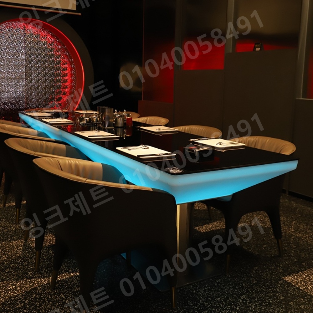 발광 테이블 야광 라이트 나이트 라운지 테라스 파티룸 - 상세 이미지 3
