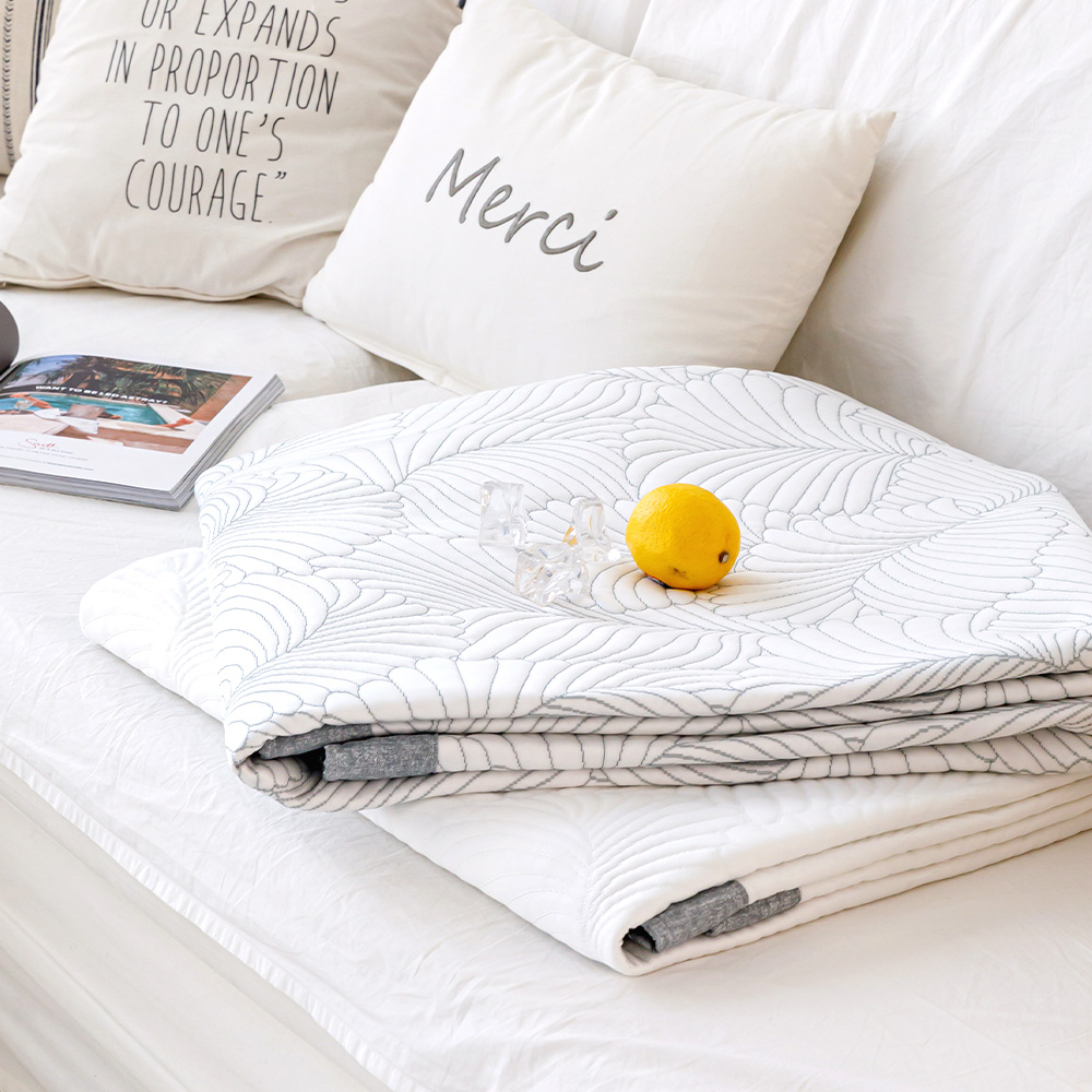 듀라론 쿨매트 냉감 패드 SS 휴비스 국산 시원한 여름 침대패드 고정밴드 슈퍼싱글