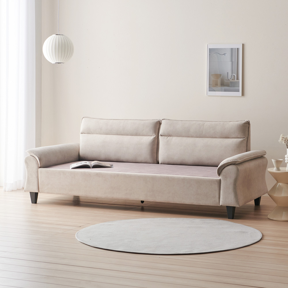 오스티아 모던 황토볼 온열 소파 카우치 황토 온돌 흙쇼파