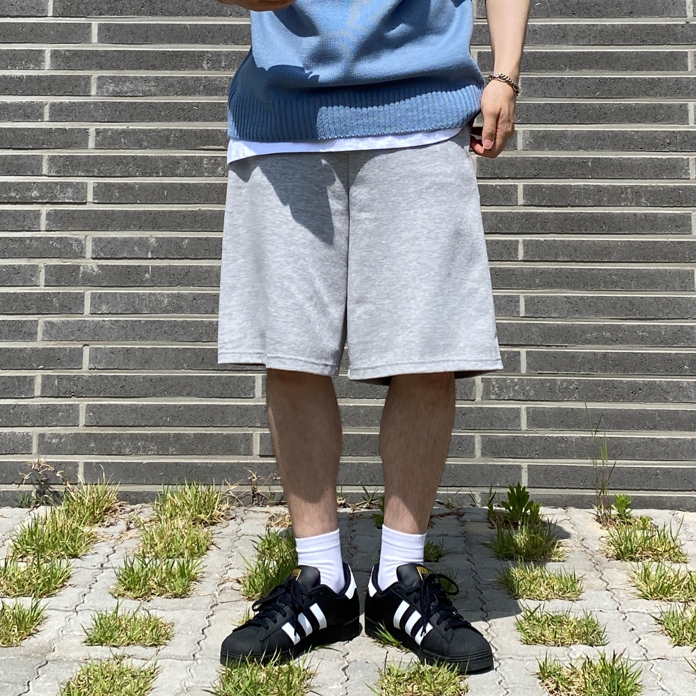 6부반바지 벌룬반바지 버뮤다스웻팬츠 - 상세 이미지 5