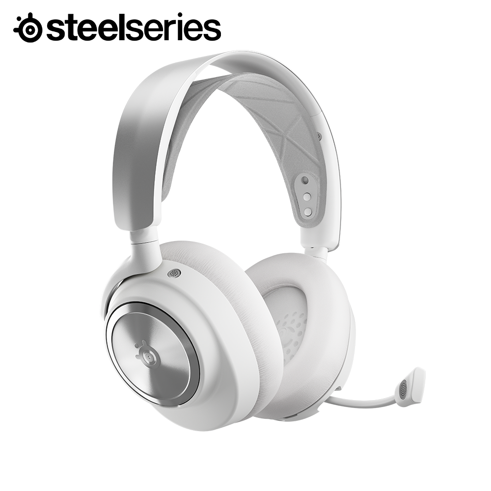 스틸시리즈 Arctis Nova Pro 무선 게이밍 헤드셋 X / 화이트 - 상세 이미지 2