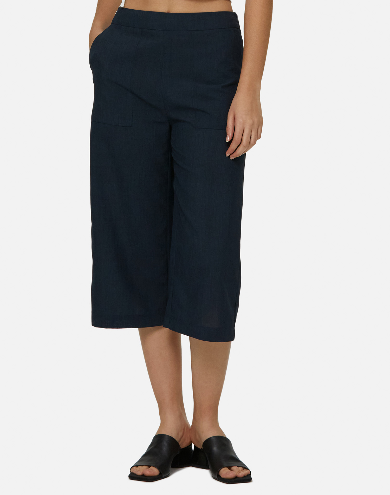 린넨 크롭 팬츠 AWSELP115 - 상세 이미지 5