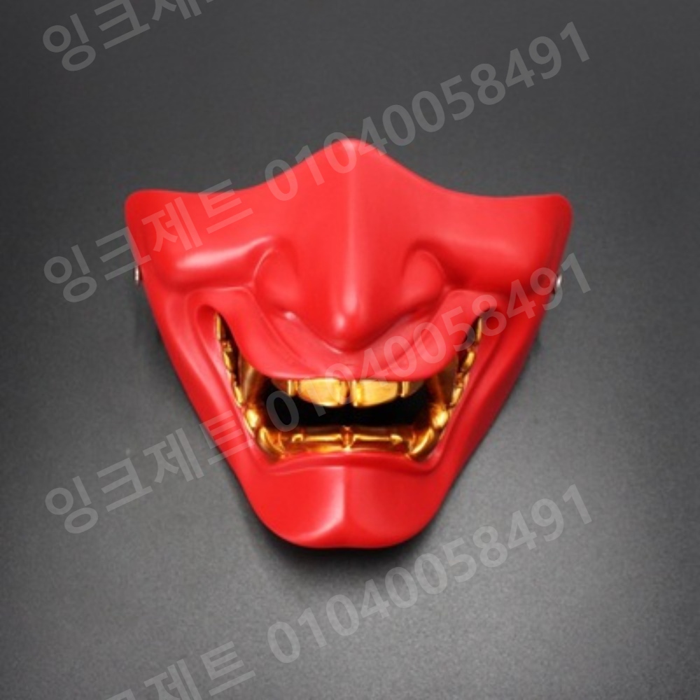 할로윈 가면 악마 유령 이빨 공포 페이스 무서운 도깨비 - 상세 이미지 5
