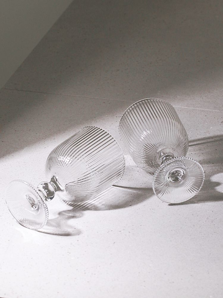 도로시 플리츠 고블렛잔 홈파티 집들이선물 고급와인잔 375ml - 상세 이미지 4