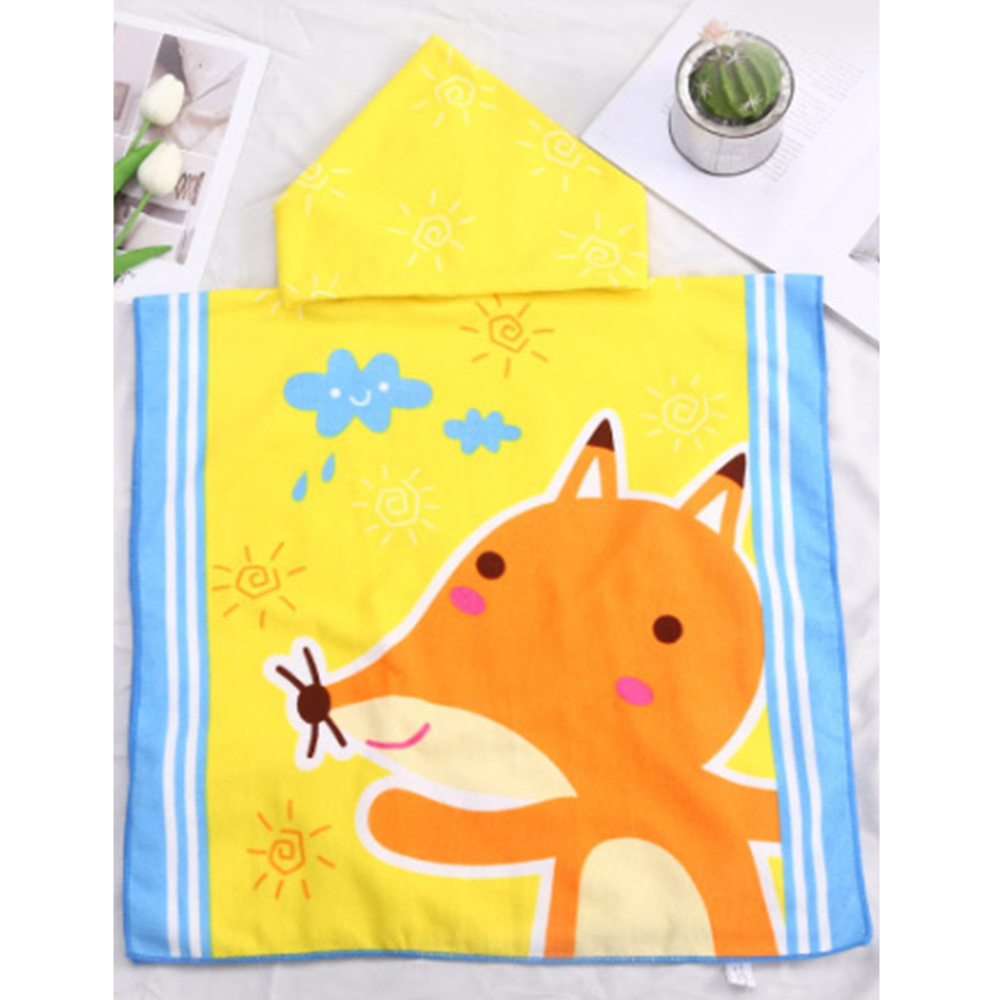 물놀이가운 유아 아동 어린이 키즈 샤워타올 비치 판초타월