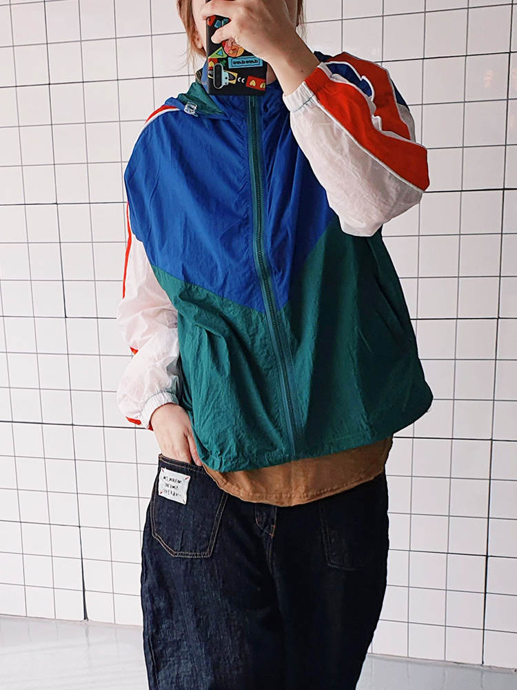 (무배) 간절기 얇은 바람막이 점퍼