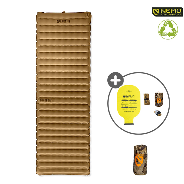니모 롱보우 올시즌 롱와이드 매트 백패킹 에어 매트리스