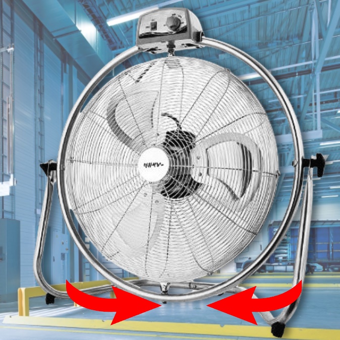 20인치 대형 회전식 업소용 써큘레이터 매장 선풍기 매장용 영업용 선풍기