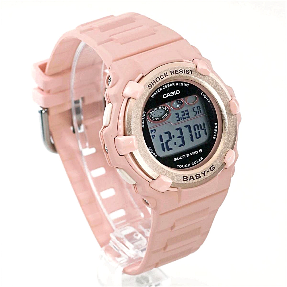 카시오 CASIO 베이비지 워치 핑크 BGR-3003NC-4JF 여성 아웃도어 손목시계 - 상세 이미지 4