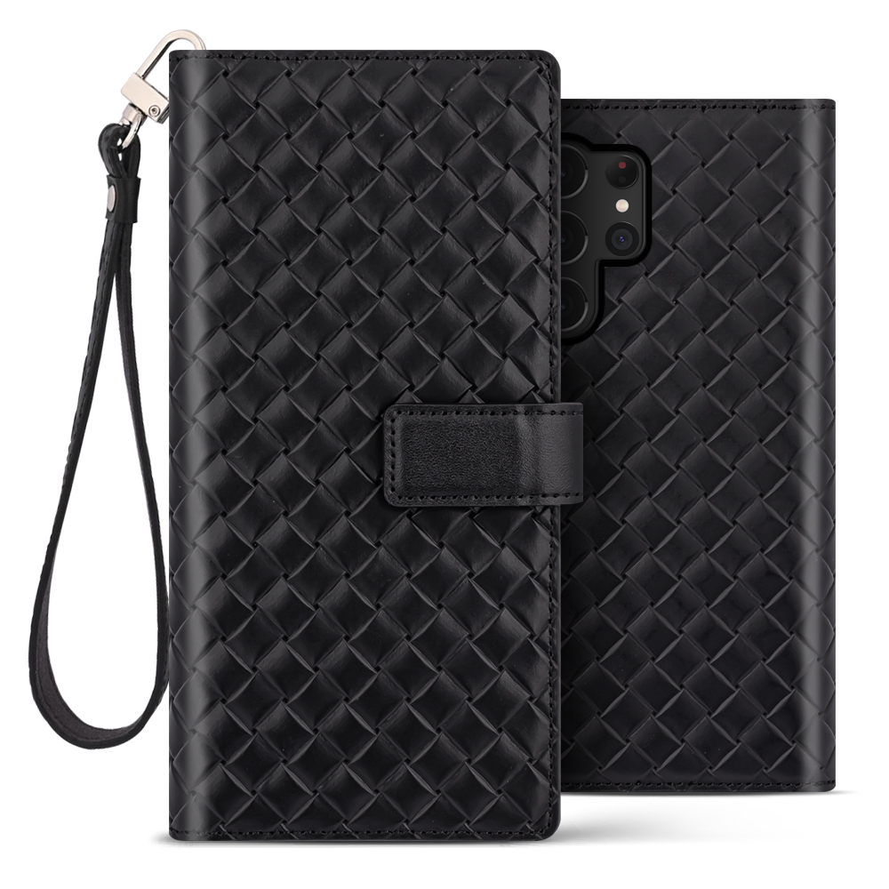 벨라벨루치 갤럭시 S22 플러스 울트라 비첸티노 슬림 지갑형 다이어리 핸드폰 케이스 마호가니레드 - 상세 이미지 2