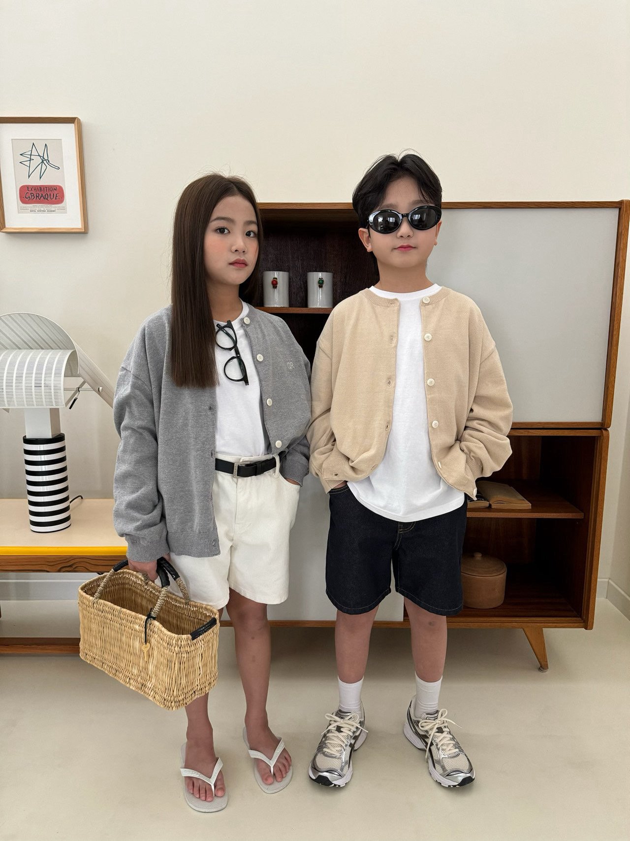 [바로배송] Our 아워주니어 아워아동복 남대문아동복 24여름 아기 키즈청반바지 - 상세 이미지 2