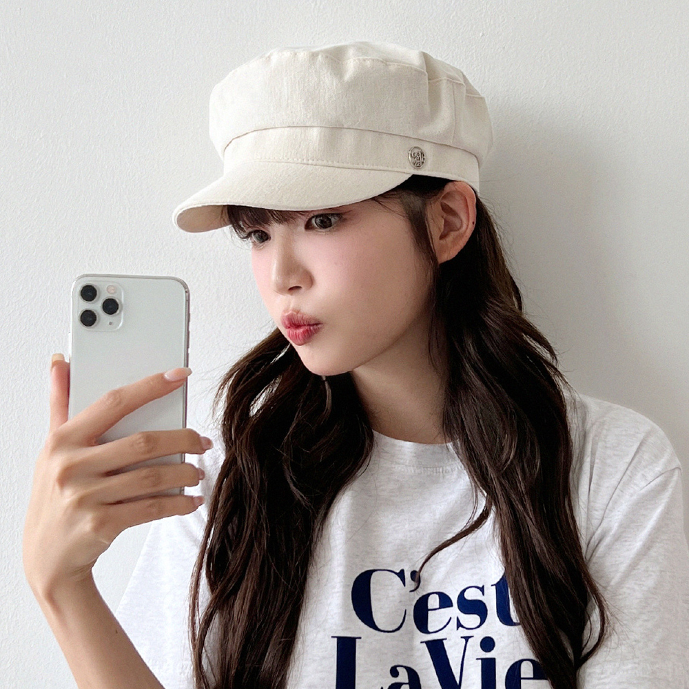 동대문모자 코튼 마도로스캡 팔각 뉴스보이캡 빵모자 - 상품 이미지