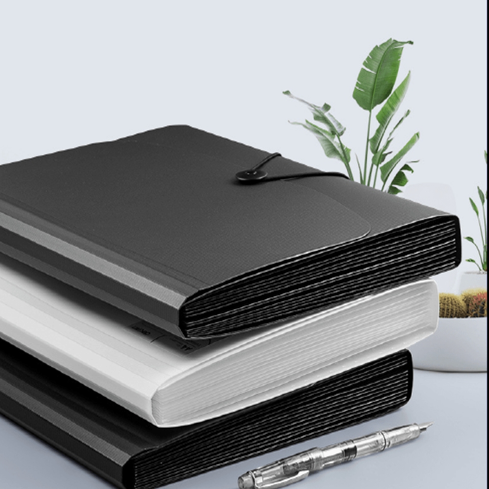 아코디언 바인더 인덱스 파일 [A4 화일 정리함 대학생 사무용 서류 정리파일 13칸] 이미지 4