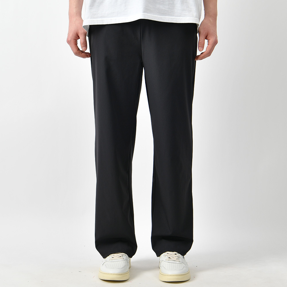 남자 여름 와이드팬츠 아이스 쿨링 밴딩 고무줄 스판 바지 - 상세 이미지 4