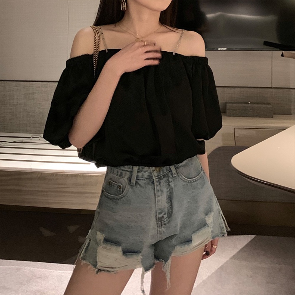동상이몽 339회 김윤지 블라우스 오프숄더 우아한 - 메인 이미지