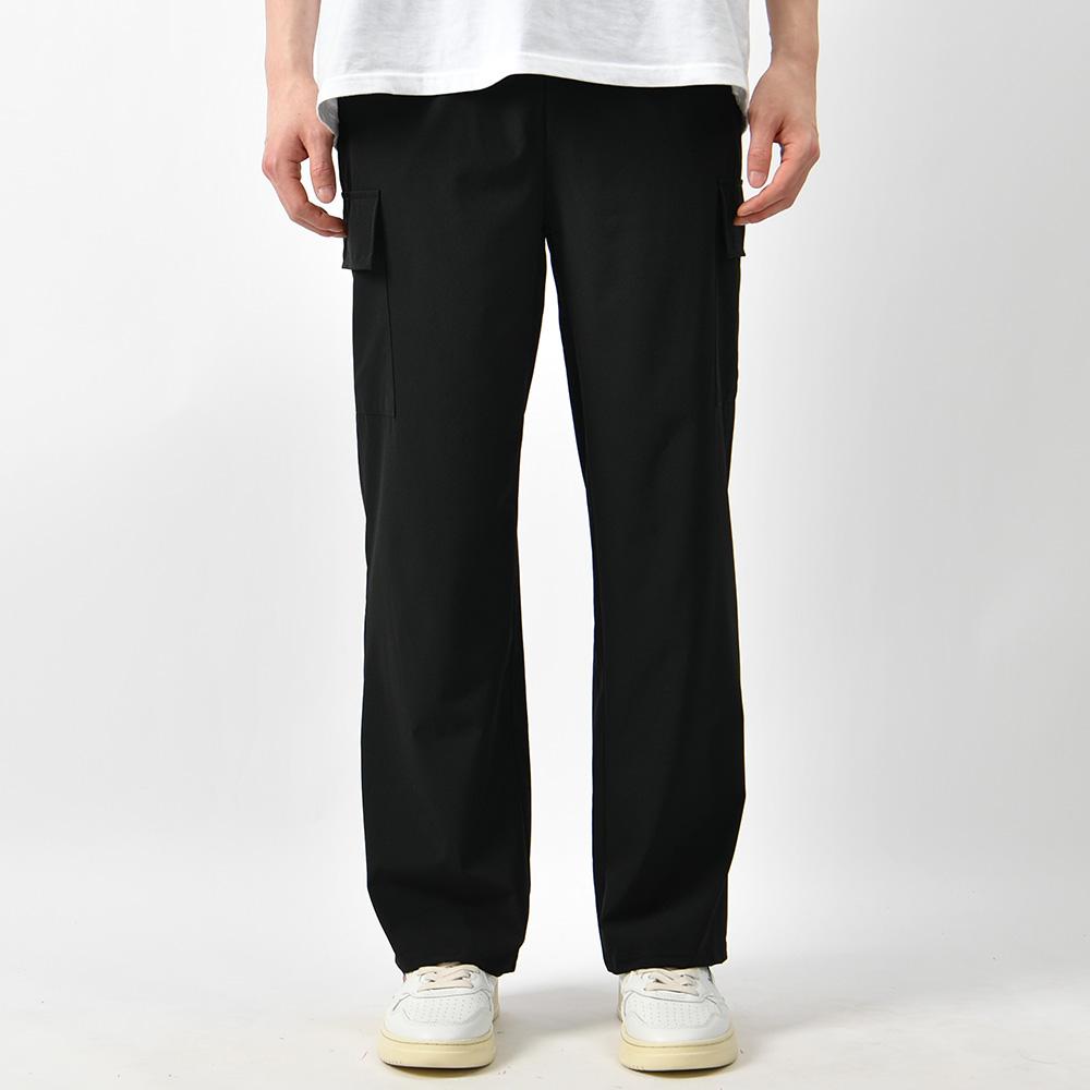 남자 여름 카고팬츠 와이드 아이스 쿨링 밴딩 스판 바지 - 상세 이미지 2