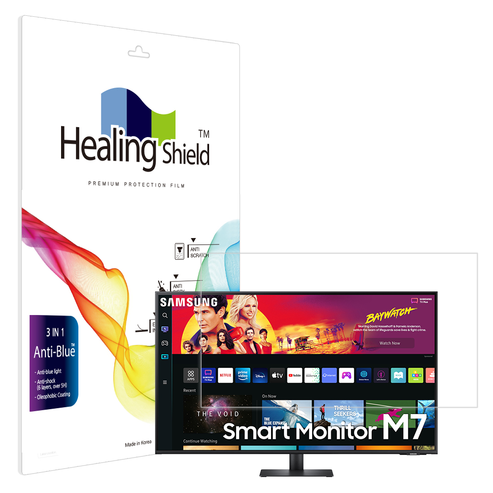 삼성 스마트모니터 M7 M70B 32 블루라이트차단 액정보호필름 - 상품 이미지