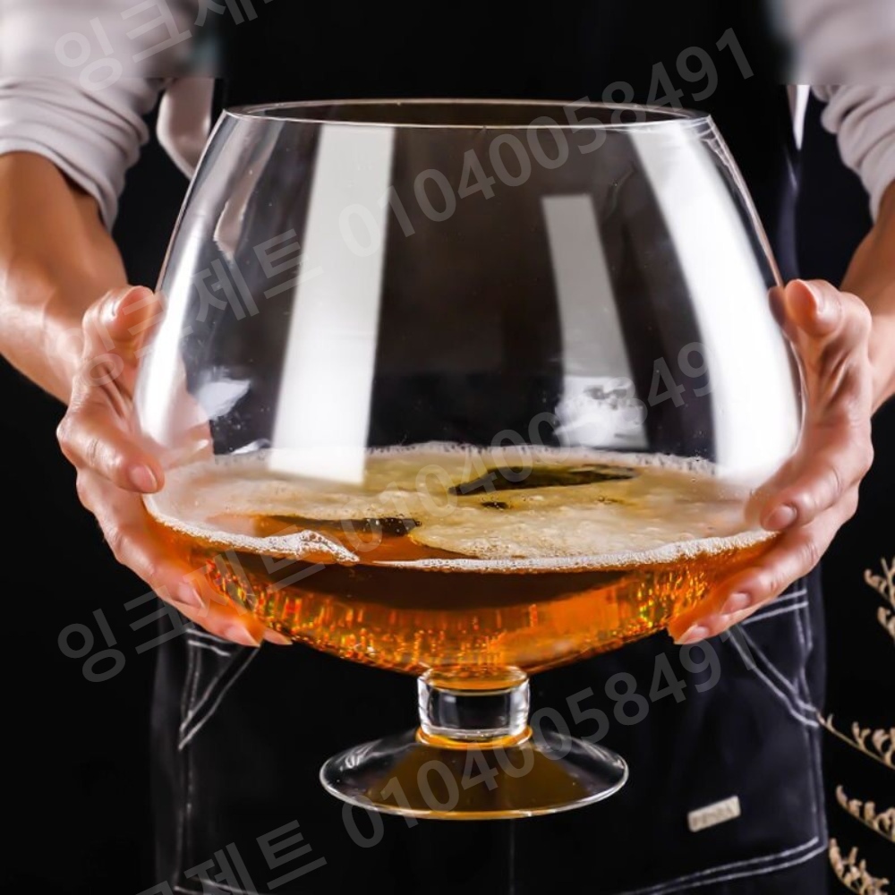 대형 맥주잔 생맥주 빅사이즈 호프잔 대용량 머그 육각잔 - 상세 이미지 3