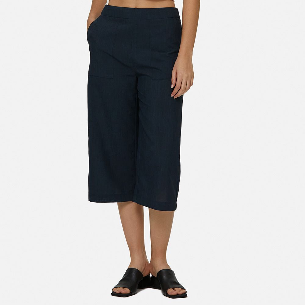 린넨 크롭 팬츠 AWSELP115 - 상세 이미지 3