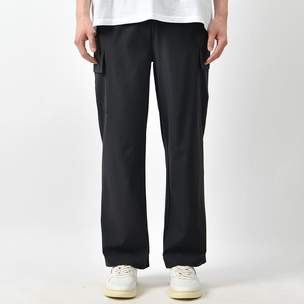 남자 여름 카고팬츠 와이드 아이스 쿨링 밴딩 스판 바지 - 상세 이미지 4