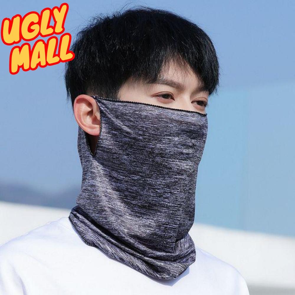 목자외선차단 귀걸이형여름넥워머 골프여름워머 - 메인 이미지