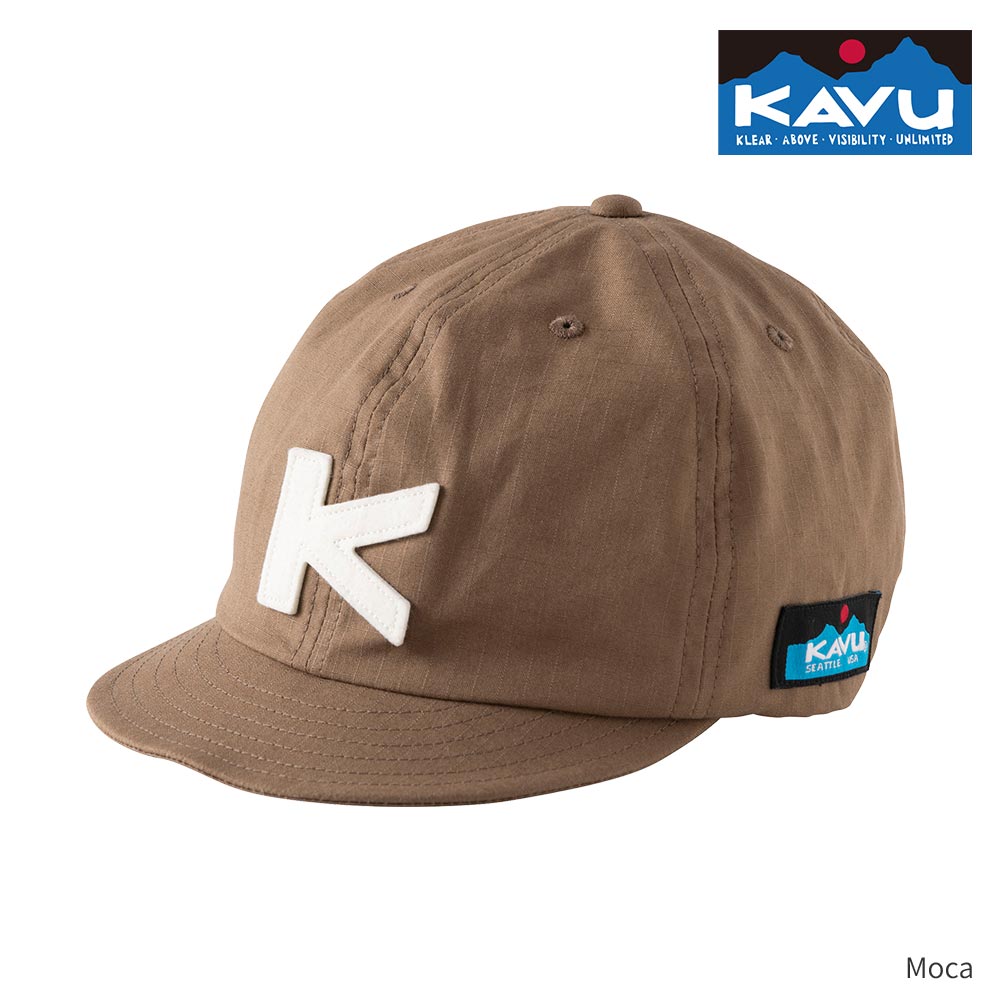 카부 KAVU 립스톱 남녀공용 볼캡 야구 모자 19821614 모카 블루 - 상품 이미지