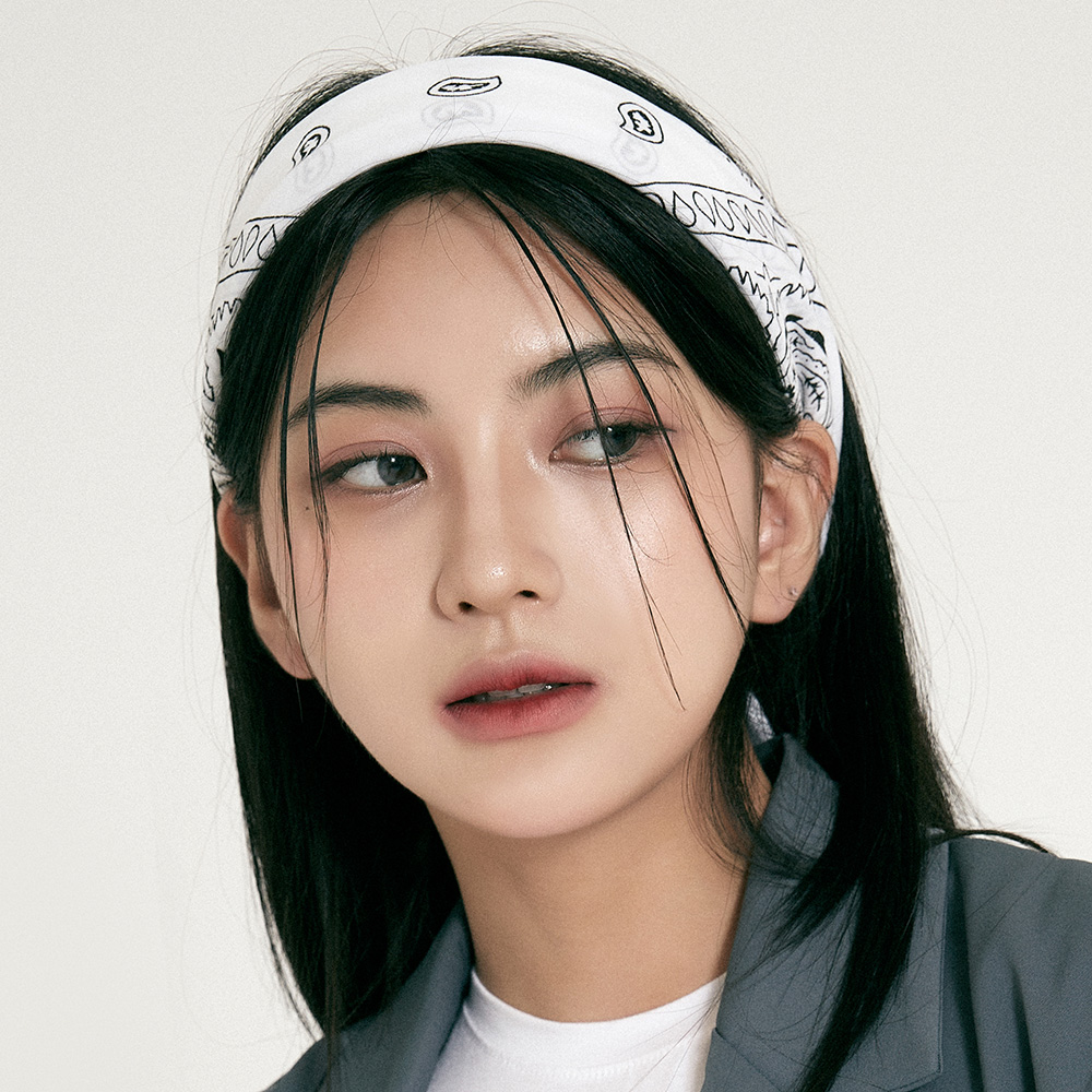 1+1 페이즐리반다나 머리 여름 두건 반다나손수건 여성두건 - 상세 이미지 2