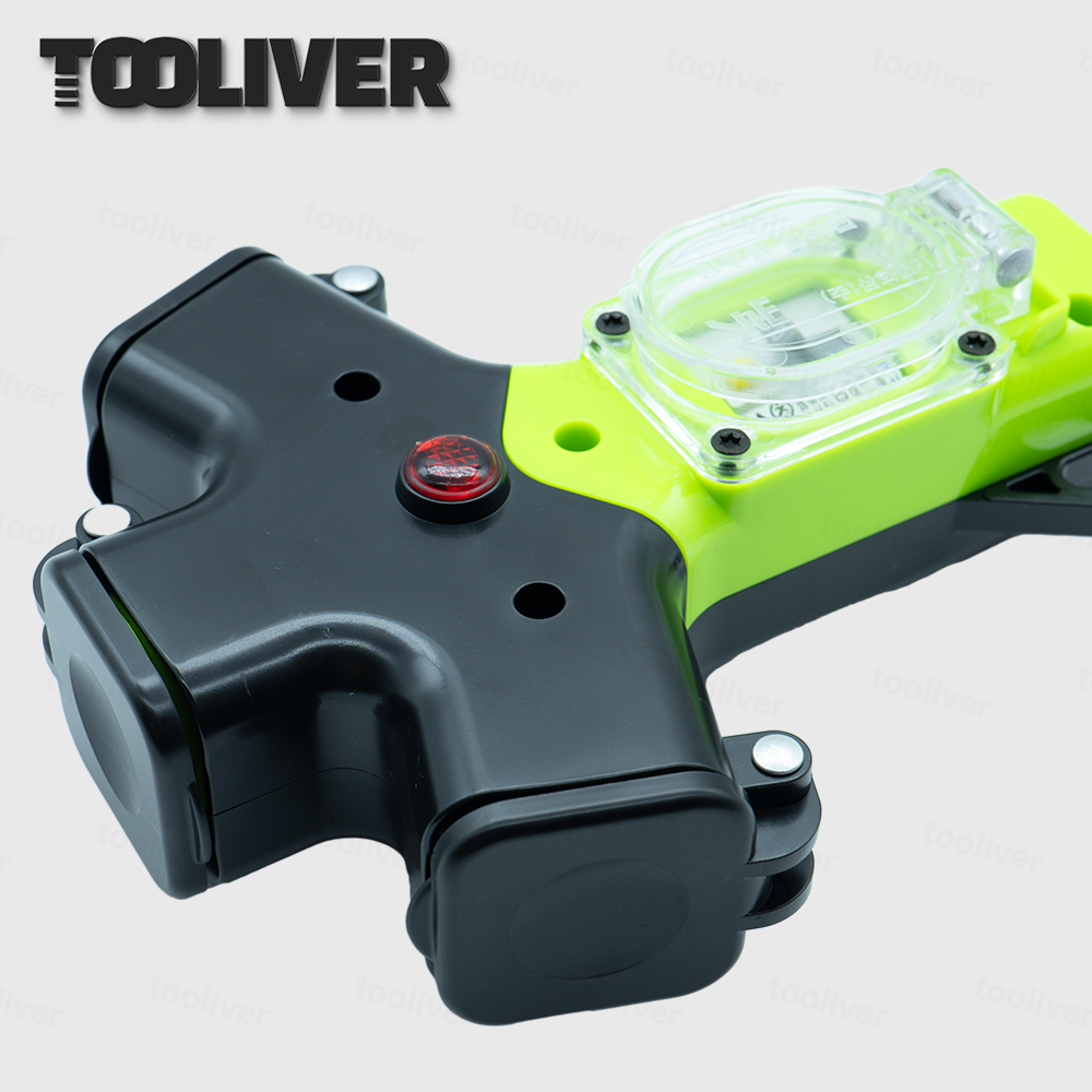 방우 콘센트 3구 30M 전기 작업선 릴선 연장선 리드선 캠핑 누전차단 이미지 3