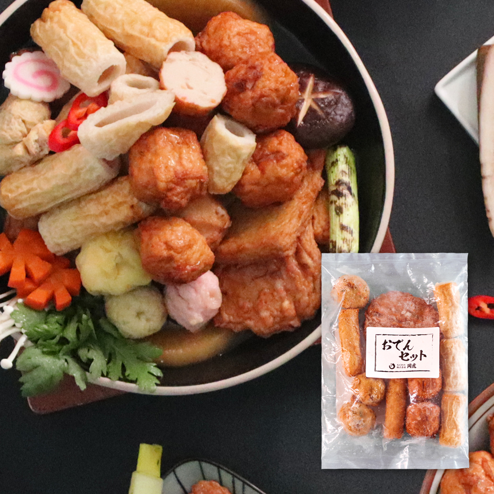 오지상구루메 야마구치 수제 모듬오뎅 346g X 2봉 스프無 오뎅 오뎅탕 어묵 - 메인 이미지