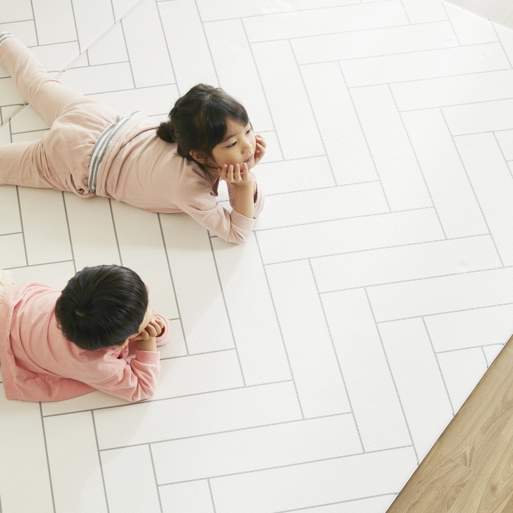 [모던헤링본 1.5cm]고려화학매트 ECO 놀이방매트 거실매트 200x140x1.5 - 상세 이미지 4