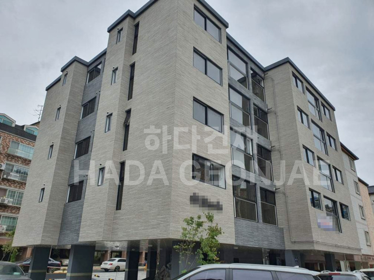 모노타일 롱와이드 500x40x18T 연브라운 / 하다건재 시공사례